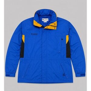 Vintage 90s Columbia Sportswear Hooded Jacket  Men's Size L Windbreaker Coat